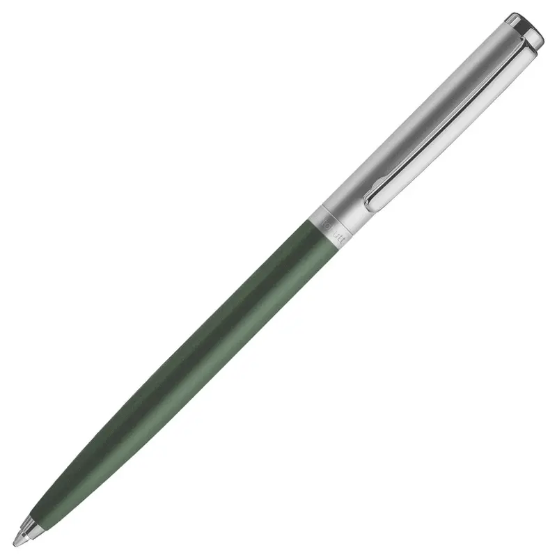 Otto Hutt Design01 Ballpoint Pen Frosted Sage Green Ruthenium Trim 1