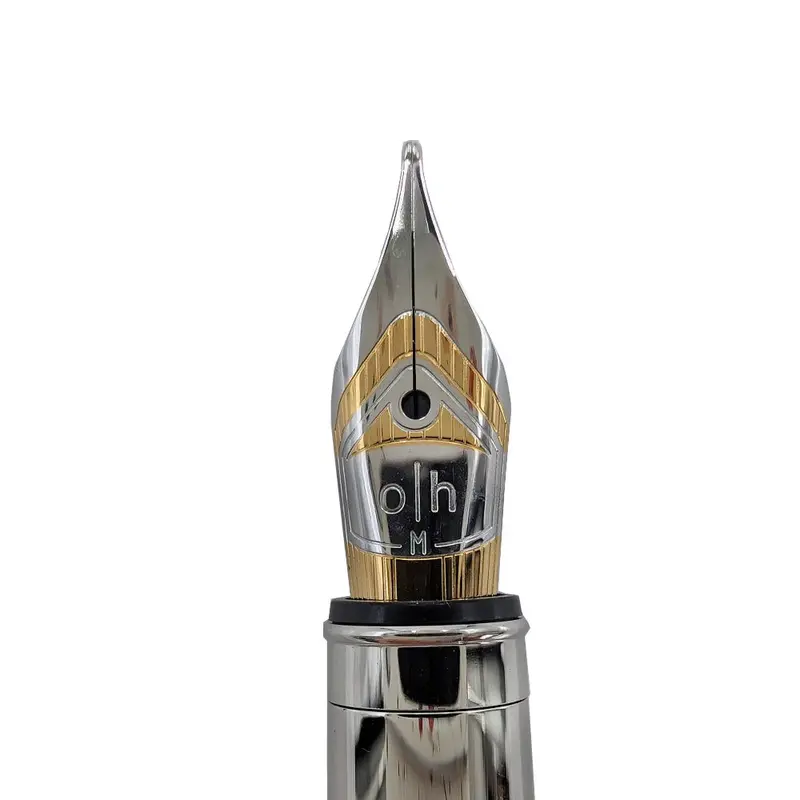 Otto Hutt Design03 Nib Unit Steel Platinum Plated Bicoloured Nib 1