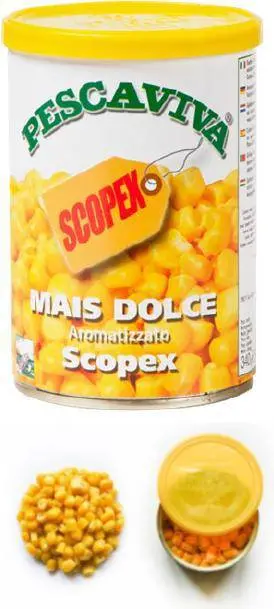 Pescaviva | Flavoured Sweetcorn 340G Tins 1