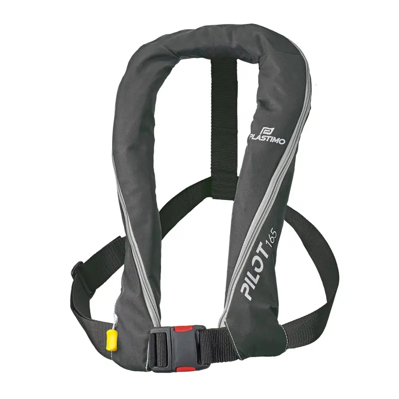 Plastimo | Gf Pilot 165 Manual Zip Vest + Sc | Black 1