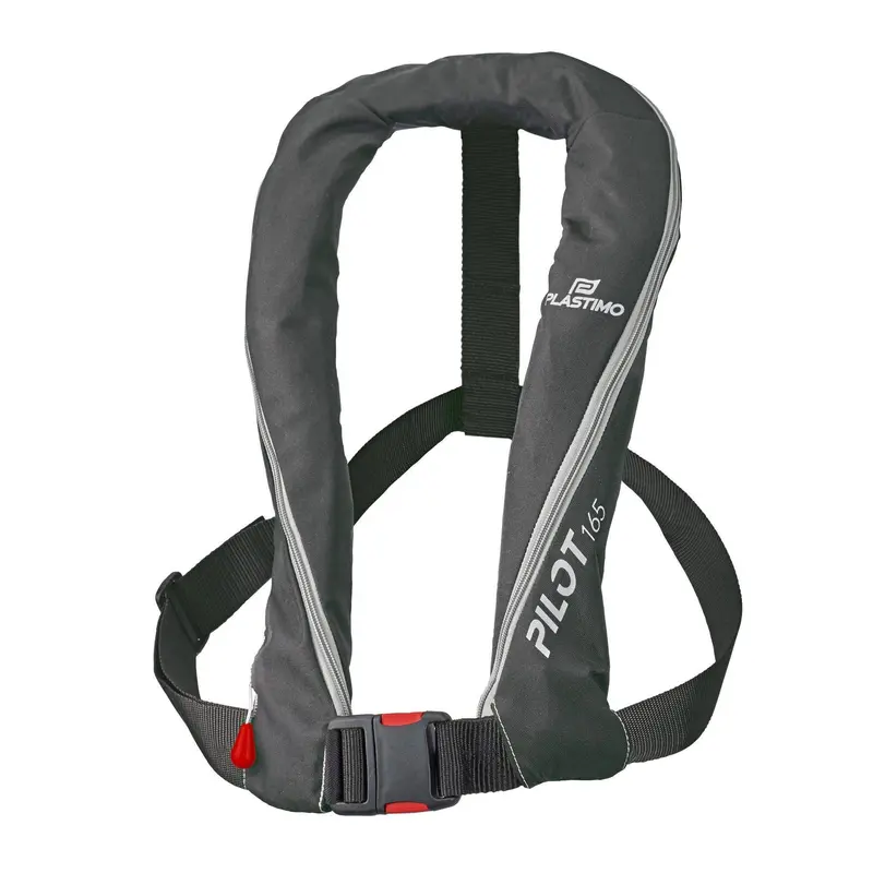Plastimo | Gf Pilot 165 Vest Auto Zip + Sc | Black 1