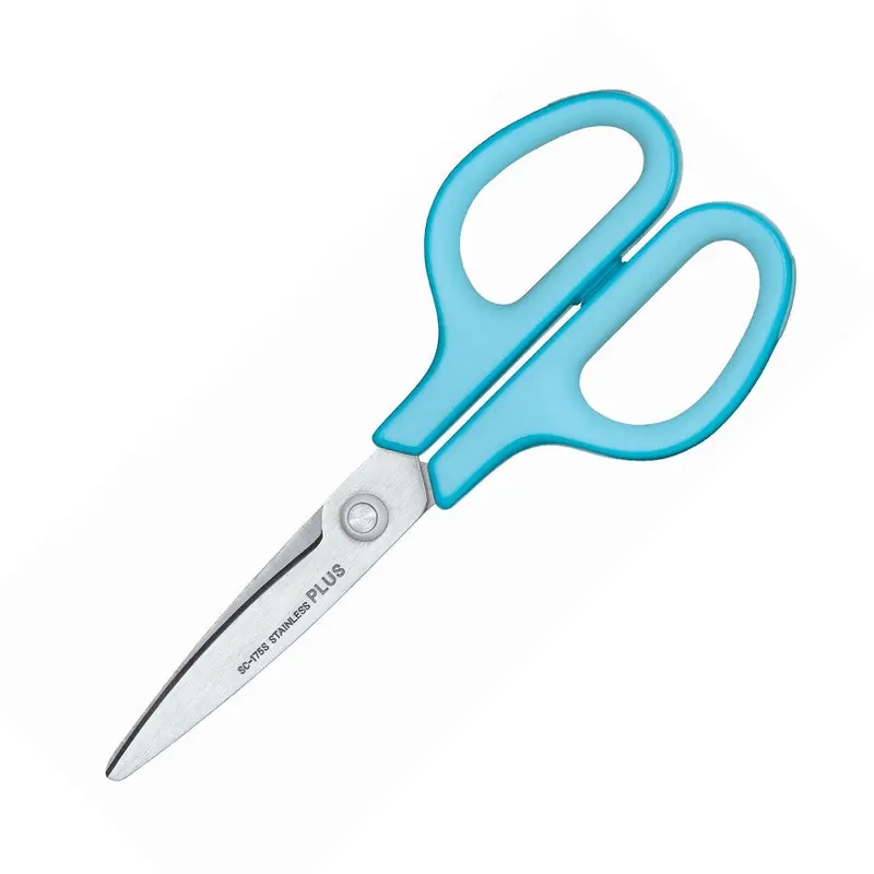 Plus Fitcut Curve Smart Scissors Stainless Steel Blue 1