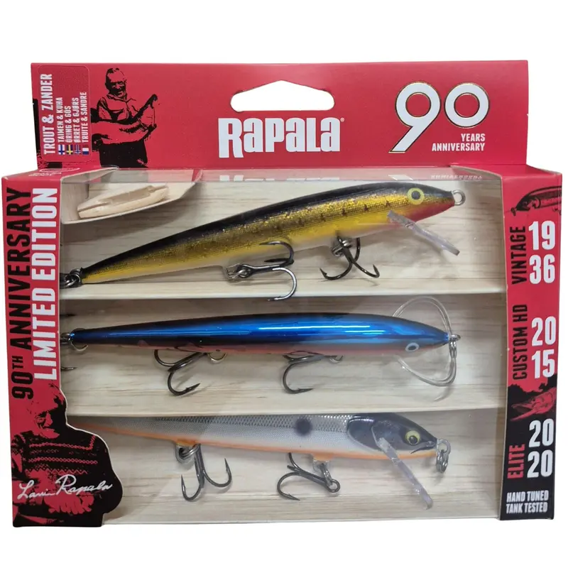 Rapala | 90 Years Floater Big Naturistic Lure Kit 1