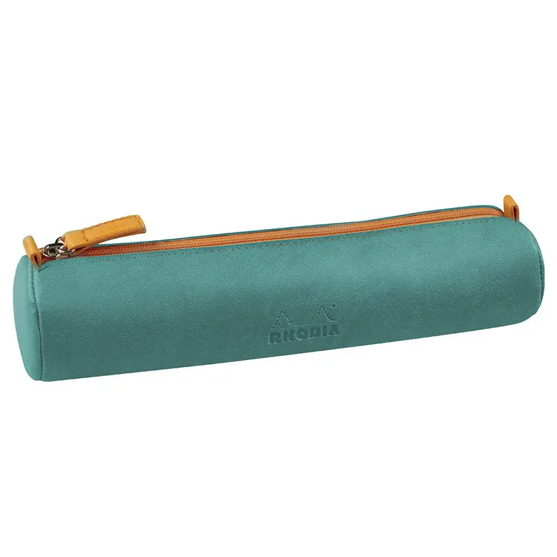 Rhodia Rhodiarama Round Pencil Case Aqua 1