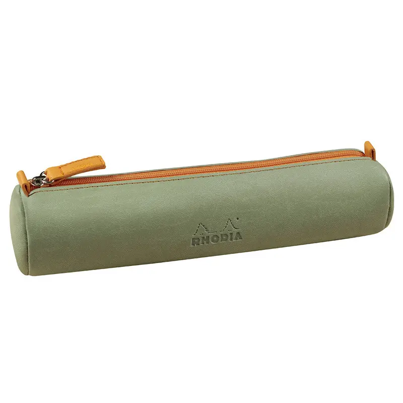 Rhodia Rhodiarama Round Pencil Case Celadon 1