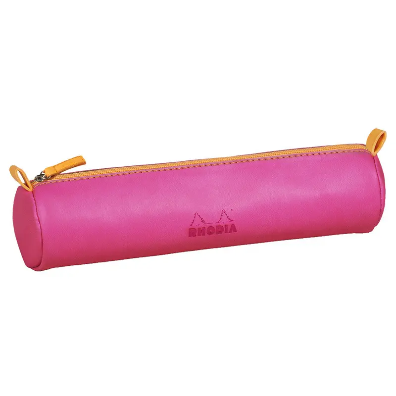 Rhodia Rhodiarama Round Pencil Case Fuchsia 1