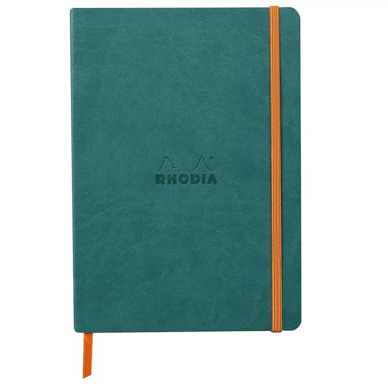 Rhodia Rhodiarama Softcover Notebook A5 Peacock 1