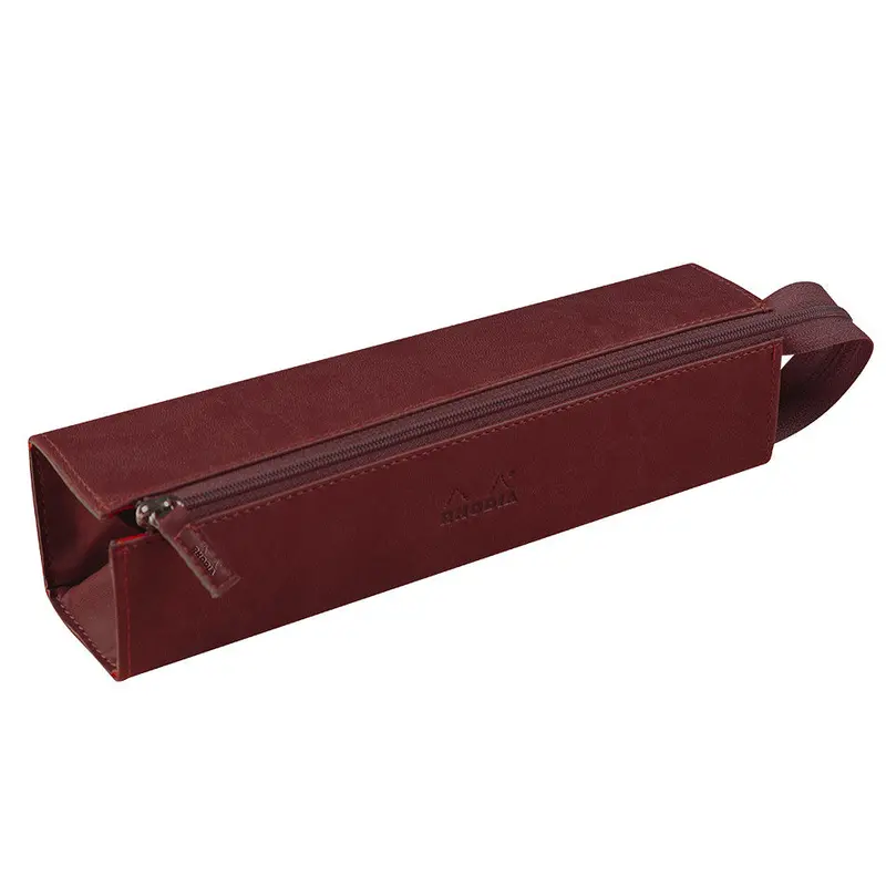 Rhodia Rhodiarama Tray Pen Case Burgundy 1