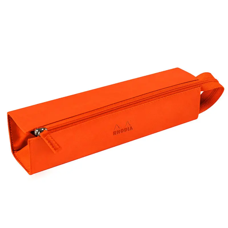 Rhodia Rhodiarama Tray Pen Case Tangerine 1