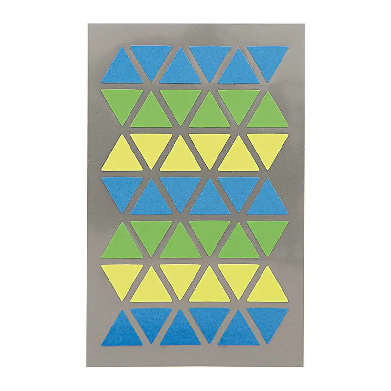 Rico Office Sticker Triangle Blue/Green 1
