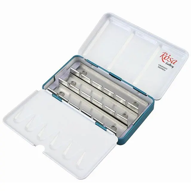 Rosa Empty Metal Case For 12 Watercolour Full Pans 1