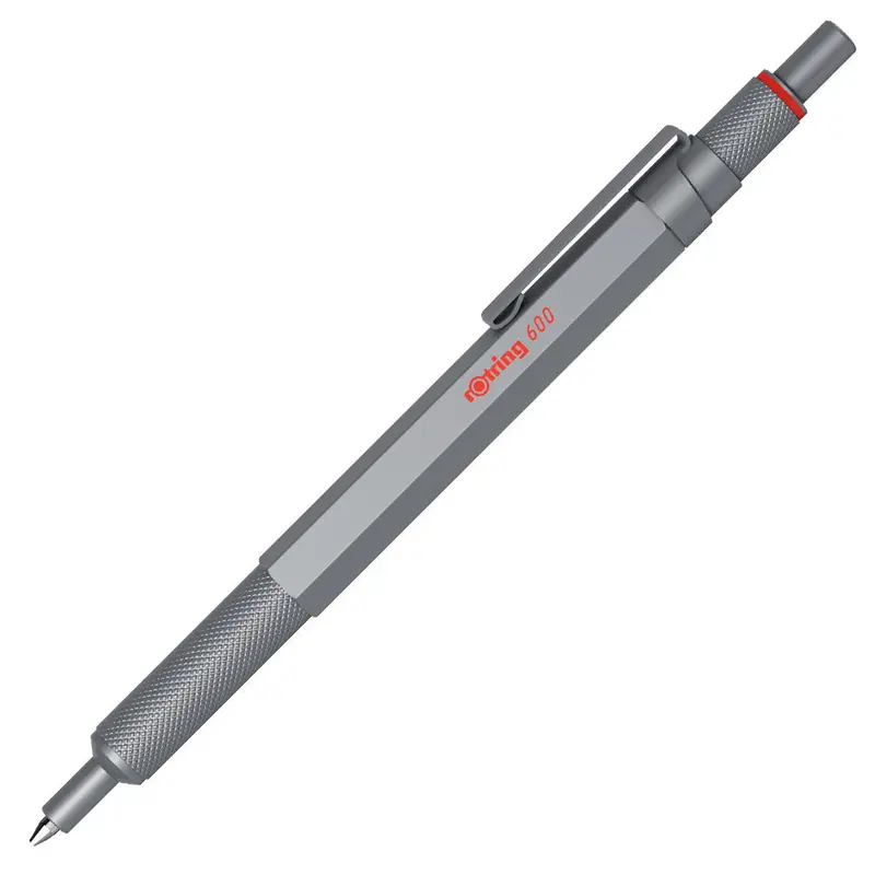 Rotring 600 Gel Pen Silver 1
