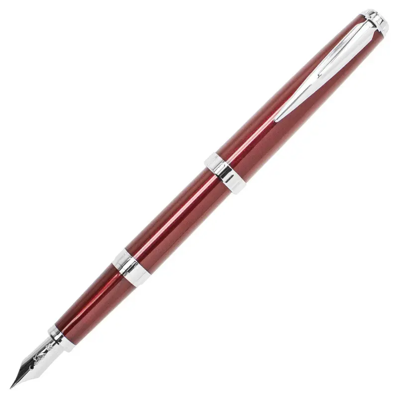 Sailor Reglus Fountain Pen Bordeaux With Silver Trim 1