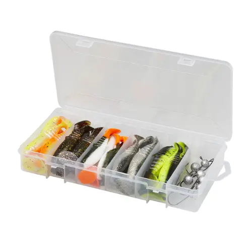 Savage Gear | Cannibal Shad Kit 5.5 & 6.8Cm | Mixed Colours | 36Pcs 1