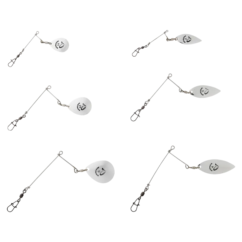 Savage Gear | Easyon Spinner Bait Kit | Silver | 2Pcs 1