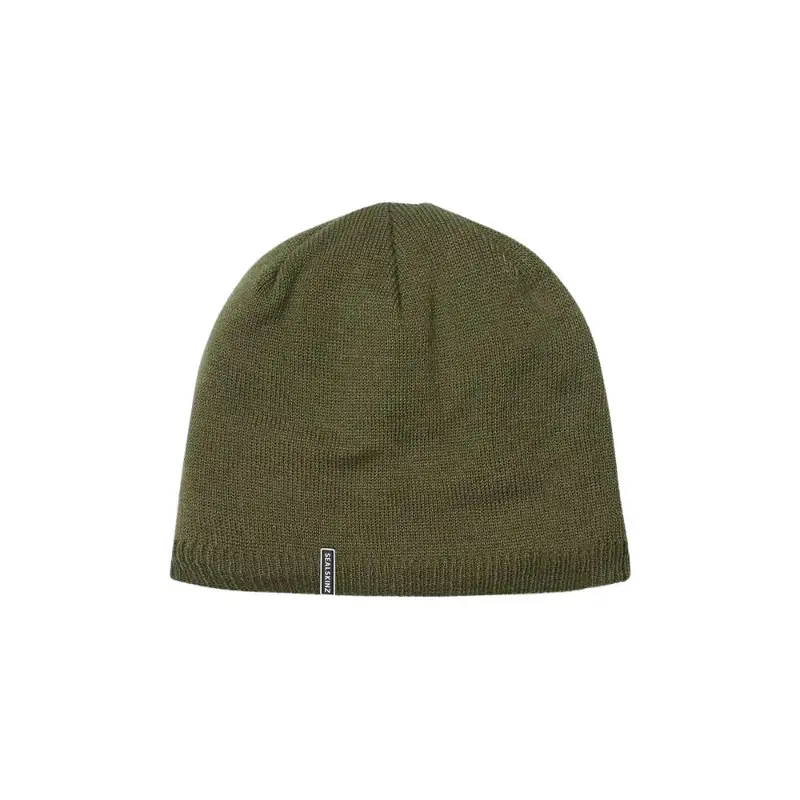 Sealskinz | Cley Waterproof Cold Weather Beanie Hat | Olive 1