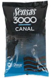 Sensas | 3000 | Canal | Black | Groundbait | 1Kg 1