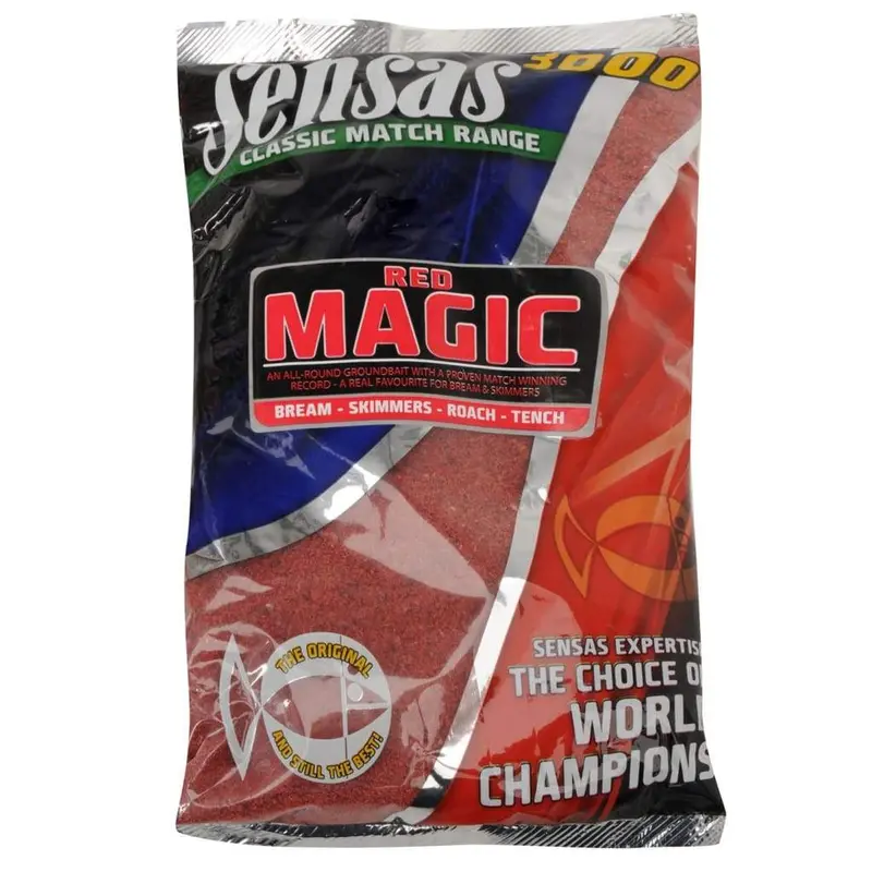Sensas 3000 | Magic | Red | Groundbait | 1Kg 1