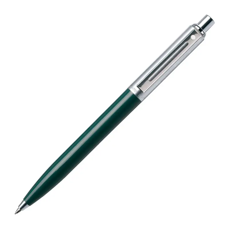 Sheaffer Sentinel 321 Ballpoint Pen Green With Chrome Trim 1
