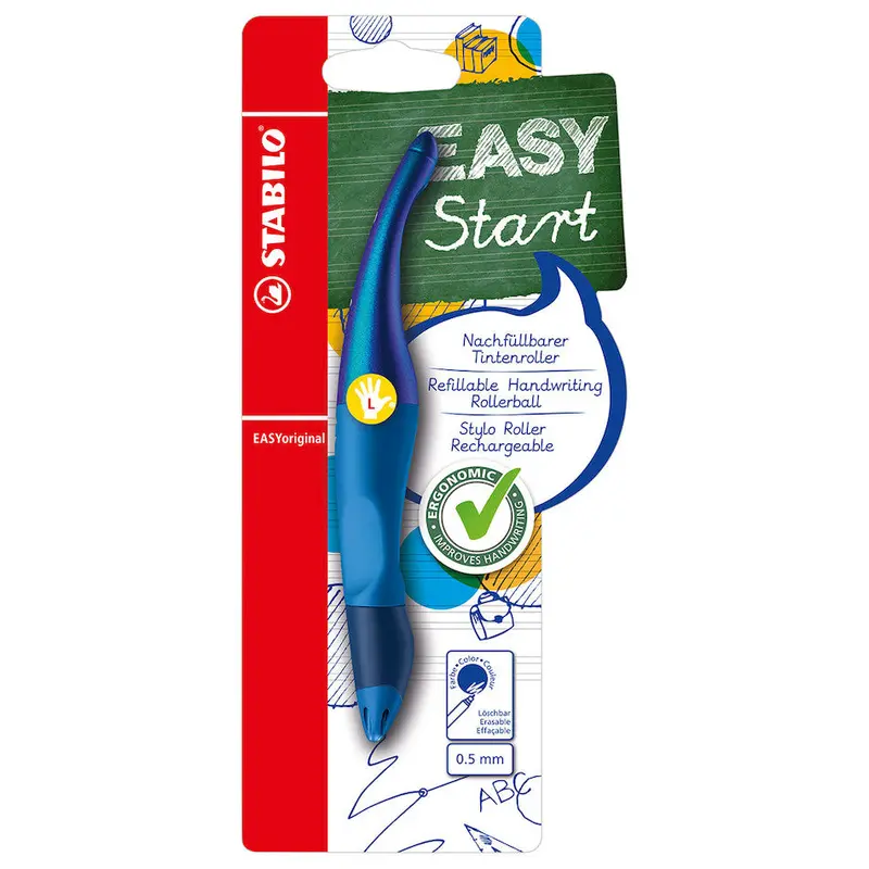 Stabilo Easyoriginal Holograph Edition Handwriting Pen Blue 1