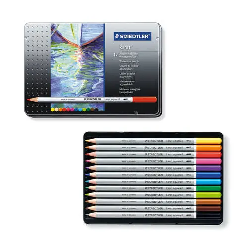 Staedtler Karat Aquarell Pencil Tin 12 1