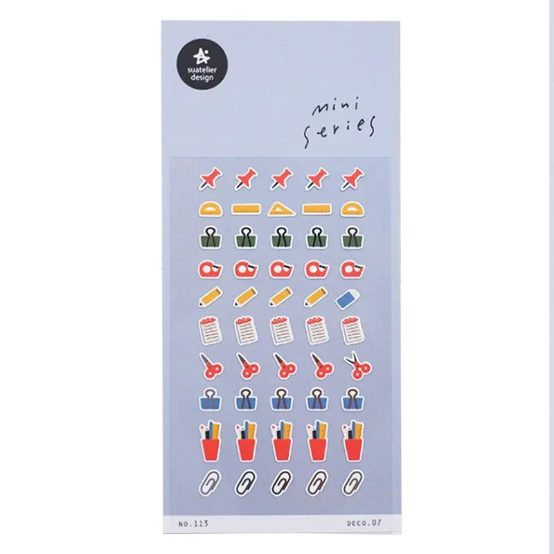 Suatelier Sticker Miniseries Deco #7 (113) 1