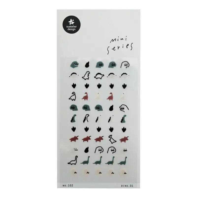 Suatelier Sticker Miniseries Dinosaur #1 (102) 1