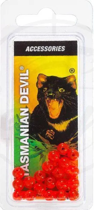 Tasmanian Devil | Red Beads | 13.5G 1