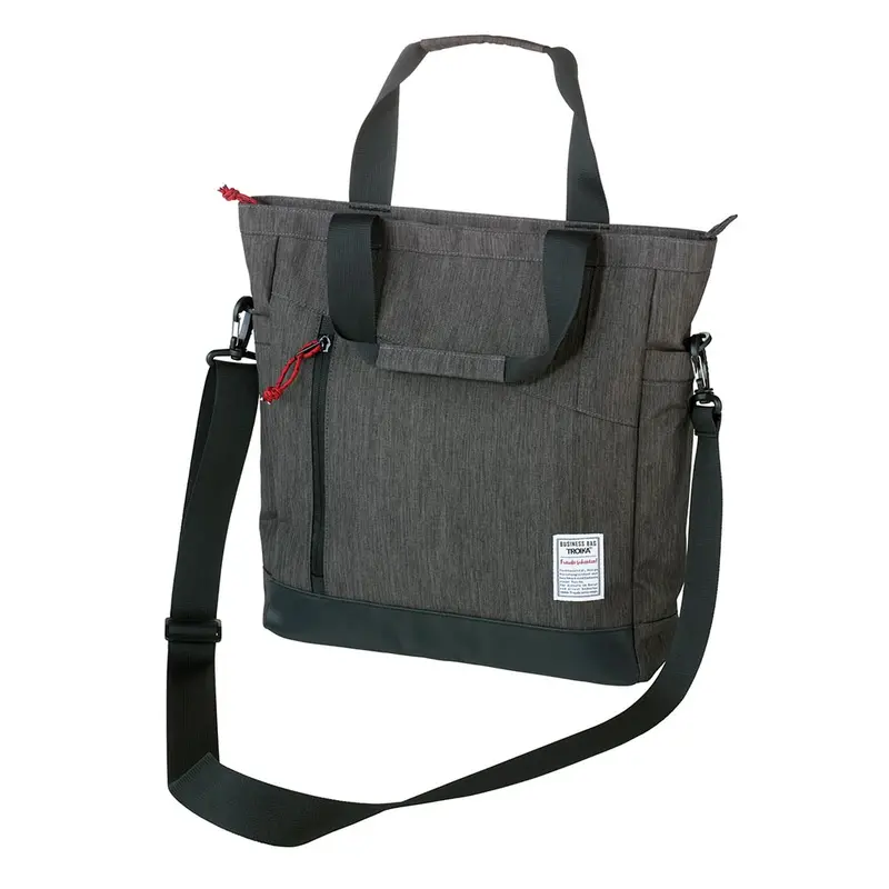 Troika Business Shoulder Bag  Anthracite/Black 1