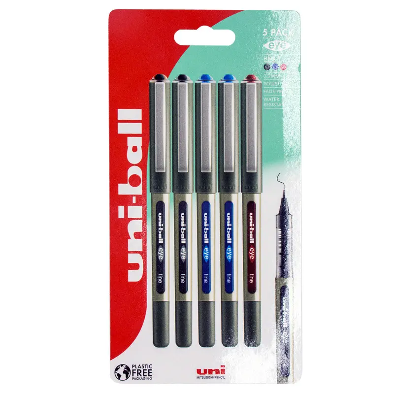Uni-Ball Eye Fine 05.Mm Handwriting Set Five-Pen Set 1