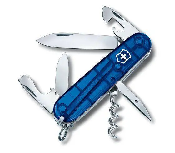 Victorinox Spartan Blue Trans Knife 1
