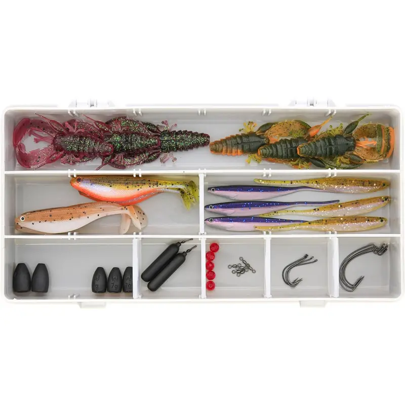 Westin | Perch Box Dropshot + Texas & Carolina | 45Pcs 1