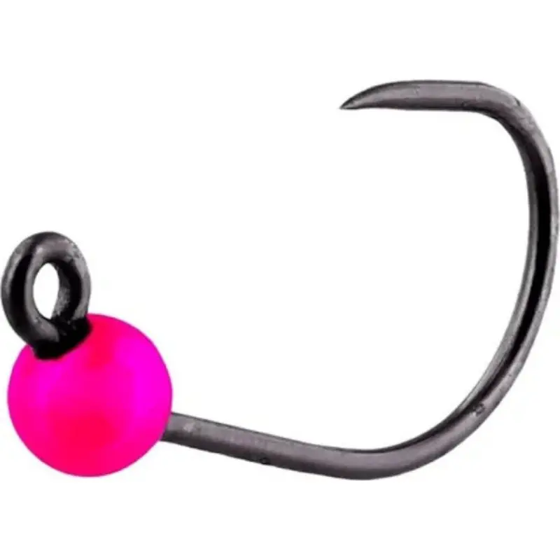 Westin | Softlure Single Hook W. Tungsten Weights | 5Pcs | Uv Pink 1