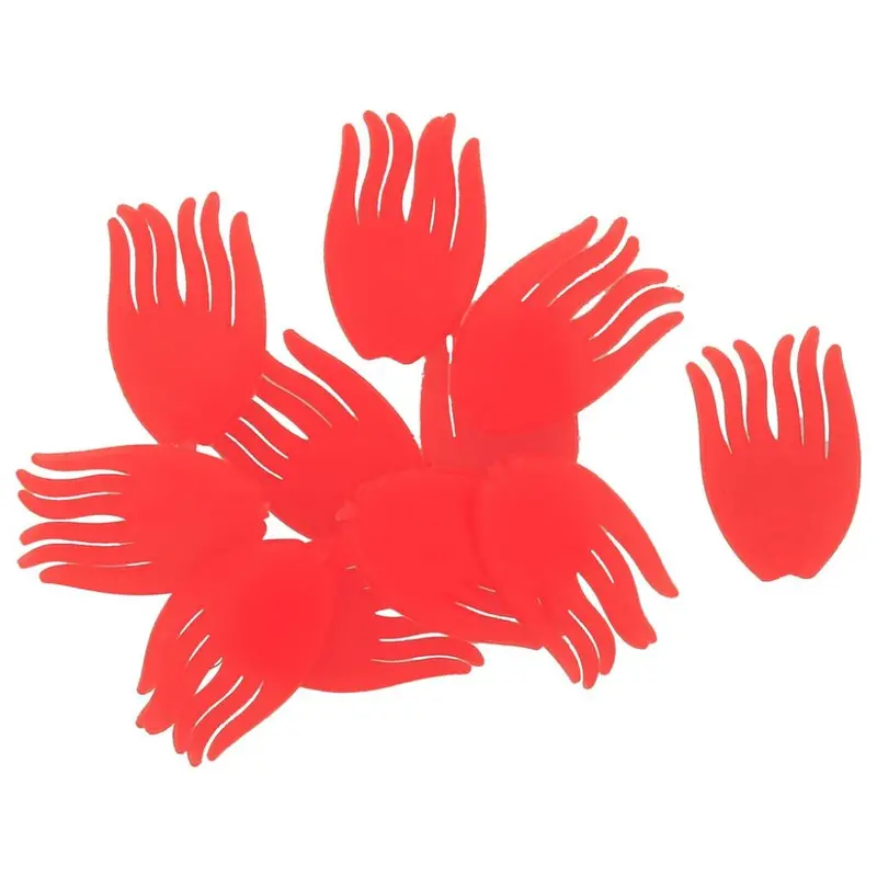 Westin | Spotty Rig Fins | Xl | Uv Orange | 16Pcs 1