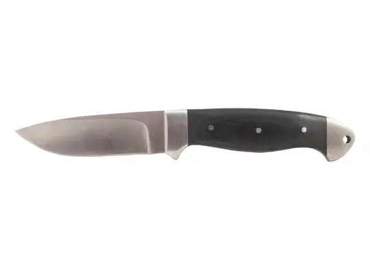 Whitby | Black Pakkawood Sheath Knife | 3.25" | Fixed Blade 1