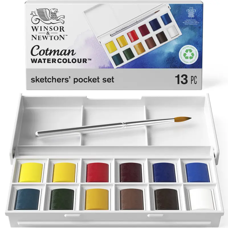 Winsor & Newton Cotman Watercolour Sketch Pocket Box 1