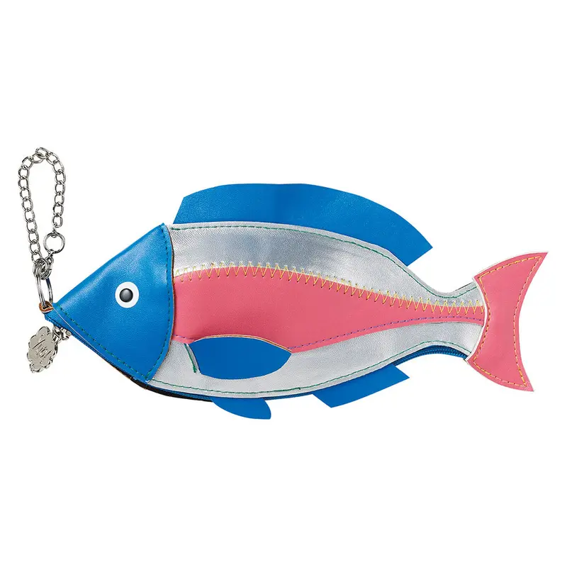 Yup! Pencil Case Pen Pouch Fish Blue 1