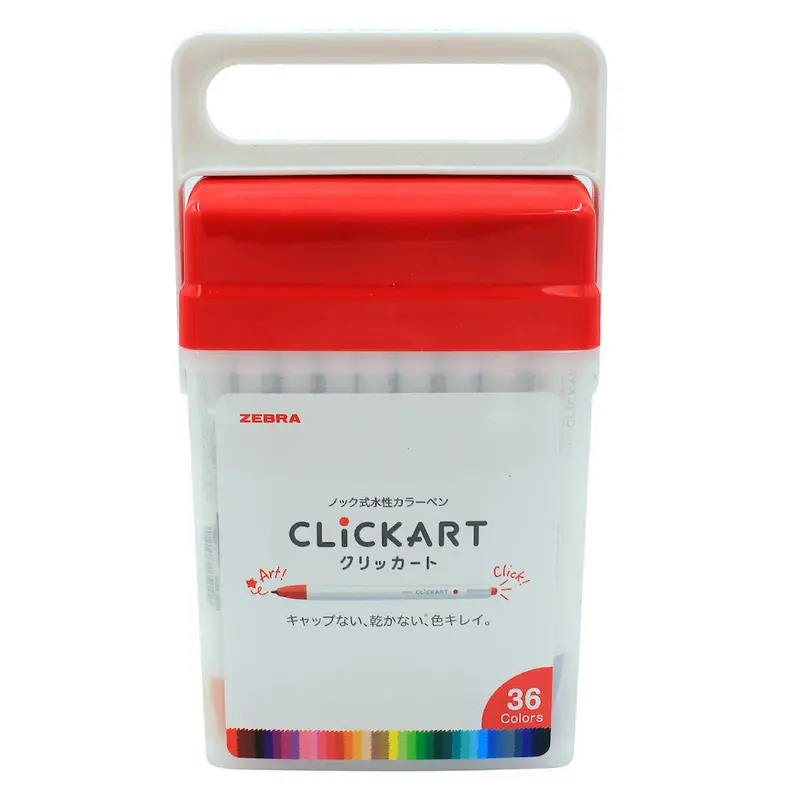 Zebra Clickart Water Based Marker 0.6Mm Set Of 36 1
