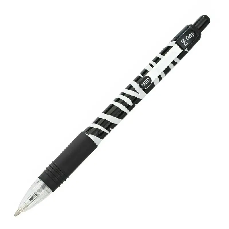 Zebra Z-Grip Animal-Print Ballpoint Pen