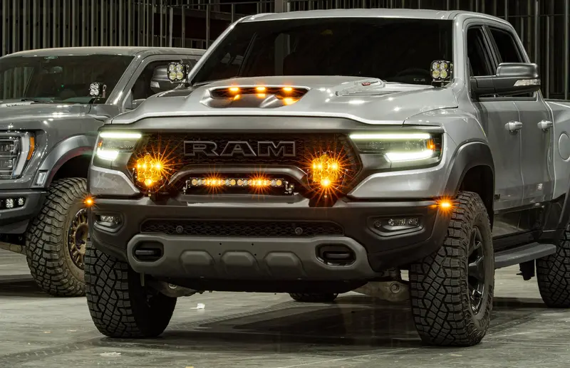 Baja Designs S8 Led Grill Kit – 20-Inch, Designed For 2021+ Ram 1500 Trx 1