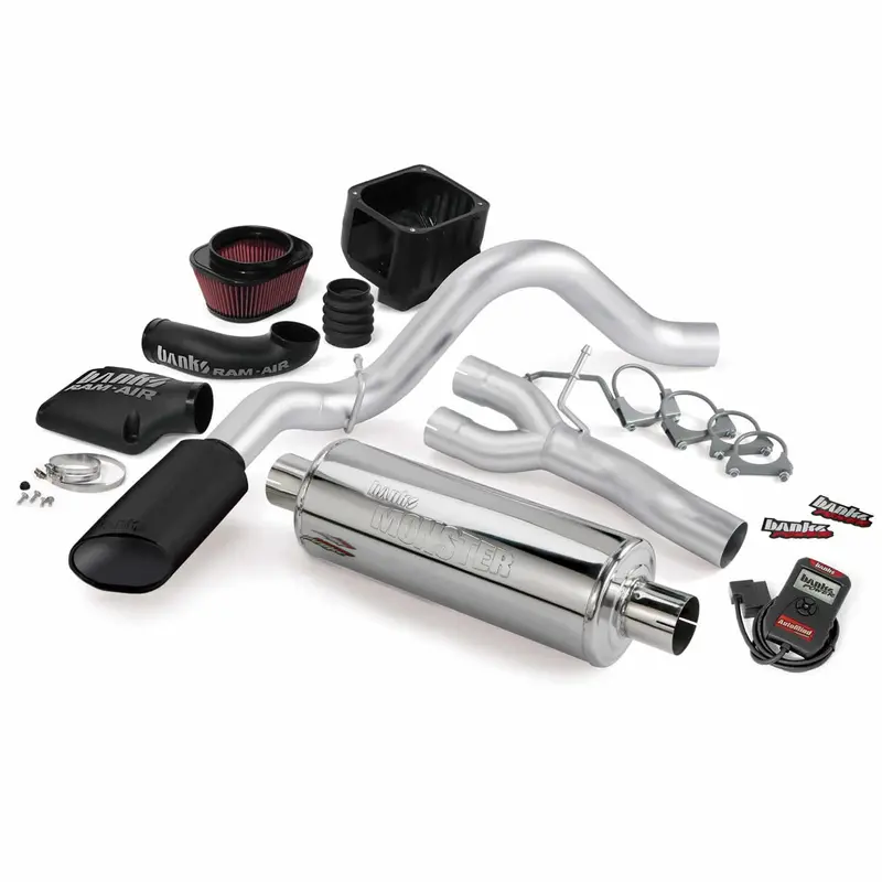 Banks Power 48038-B Stinger Exhaust System – Stainless Steel With Black Tip, Fits 2009 Chevy 4.8L Ccsb Ffv 1