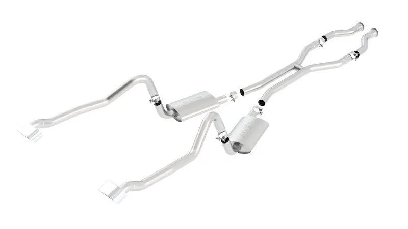 Borla S-Type Exhaust System – Header-To-Exhaust Tip, Manifold-Back Design (Part #100407) 1