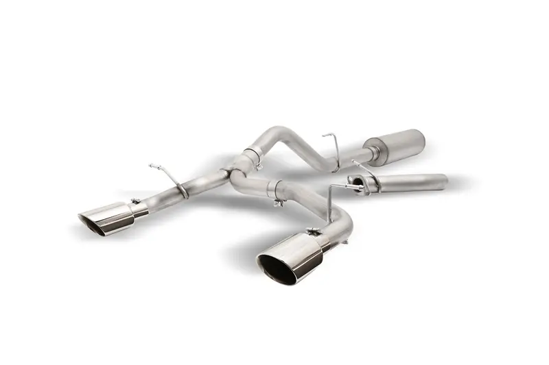 Gibson 69551 Stainless Steel Cat-Back Dual Split Exhaust System 1