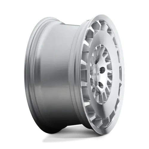 Rotiform R135 19X8.5 Inch Forged Wheel – 5X112 Bolt Pattern, Gloss Silver/Machined Face, +45Mm Offset 1