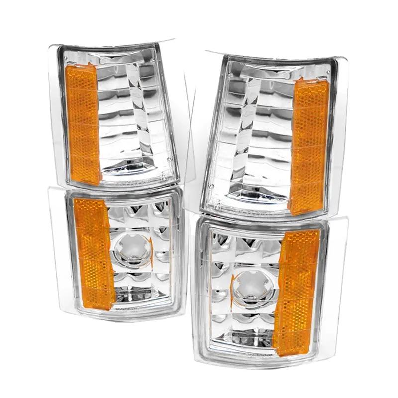 Spyder Auto 5016140 Xtune Euro-Style Amber Corner Light Kit – 4-Piece Set 1