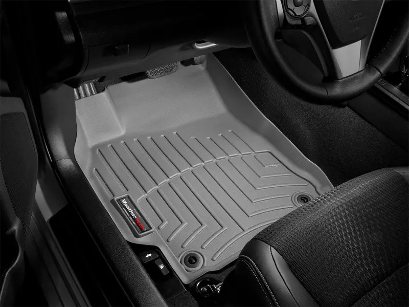 Weathertech Digitalfit Front Row Floor Liners – Gray, Custom Fit, Part 463501 1